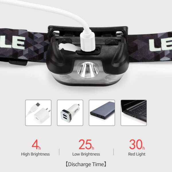 Linterna ManosLibres Recargable LE 2