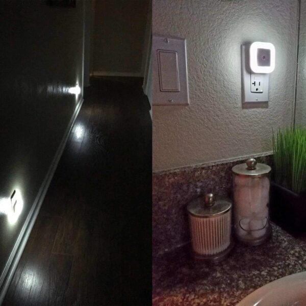 Lampara Nocturna Led con Sensor Cuadro6